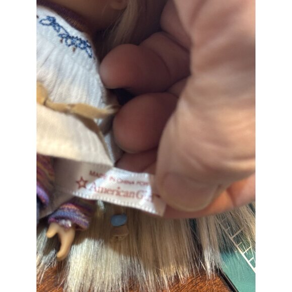 American Girl Mini Doll Julie 8" With Book Box 2007 Collectible Toy - Picture 4 of 7